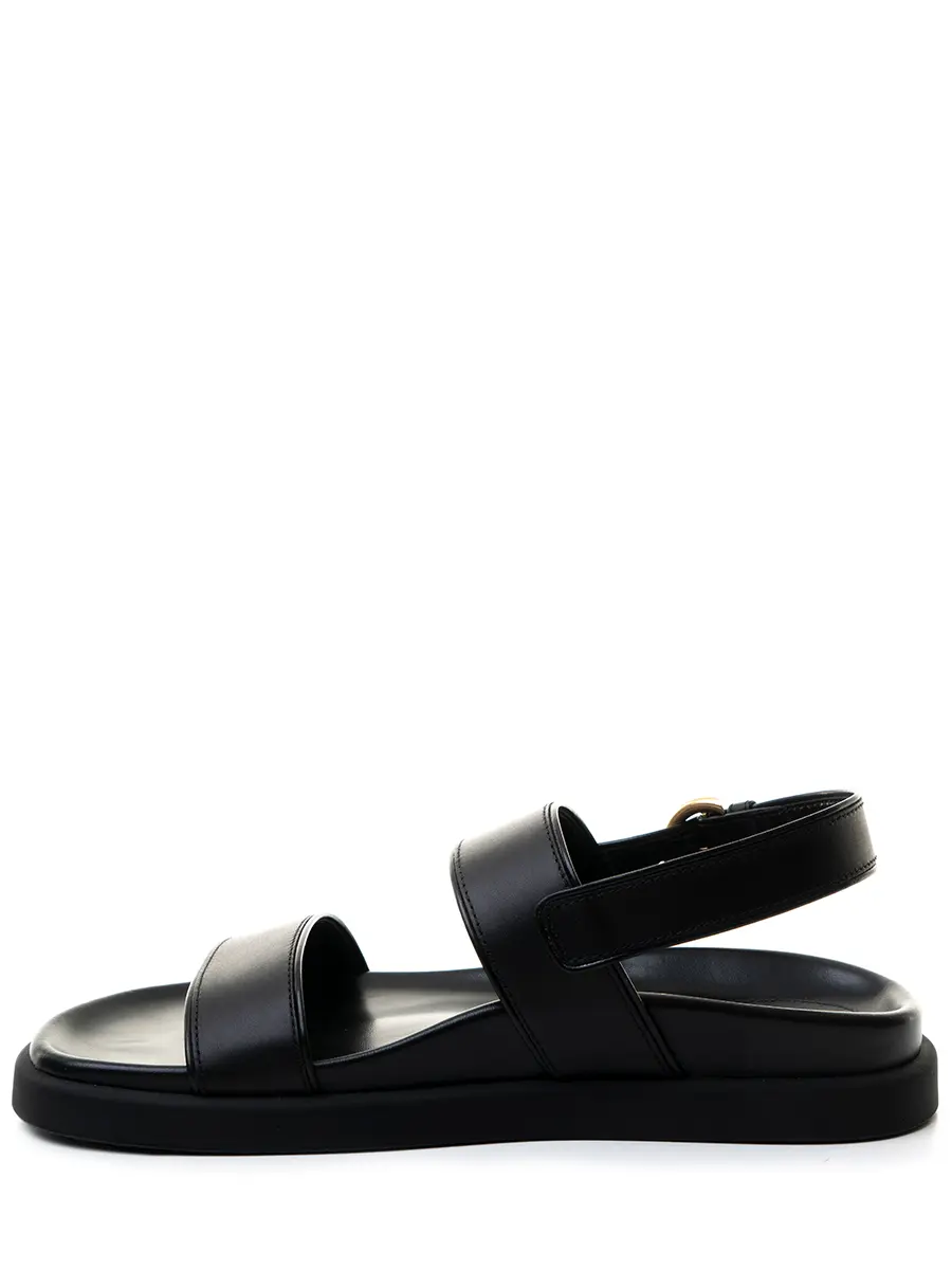 Сандалии кожаные