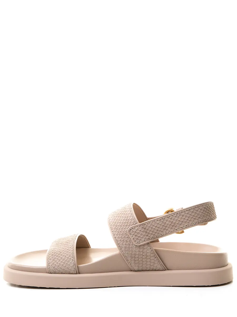 Сандалии кожаные