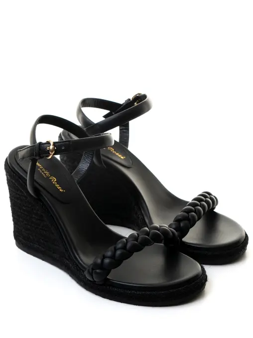 Босоножки кожаные GIANVITO ROSSI