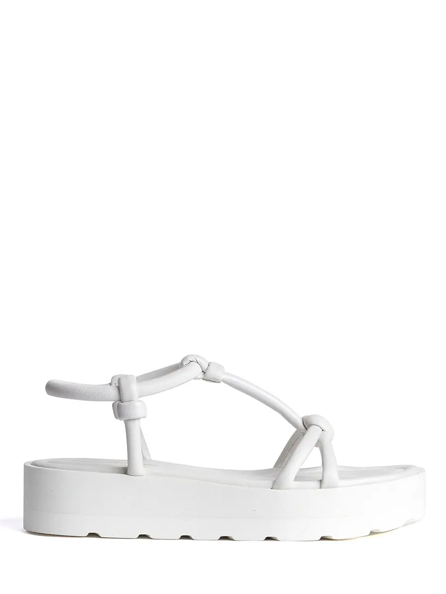 Сандалии кожаные