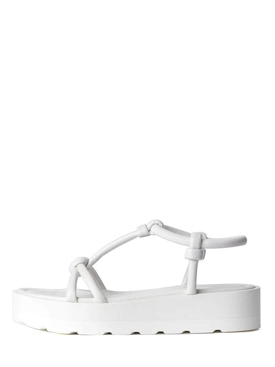 Сандалии кожаные