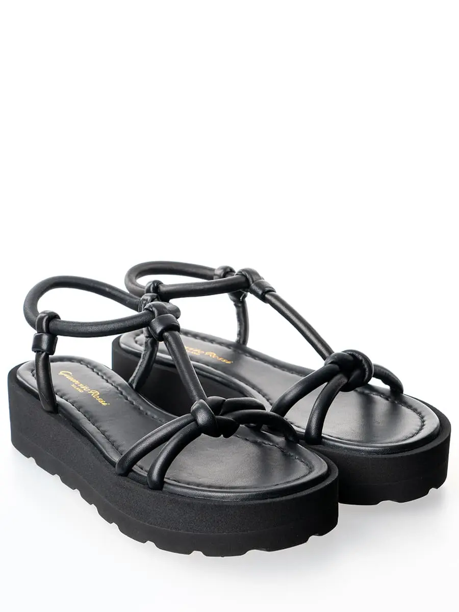 Сандалии кожаные