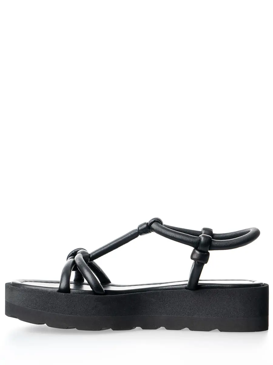 Сандалии кожаные