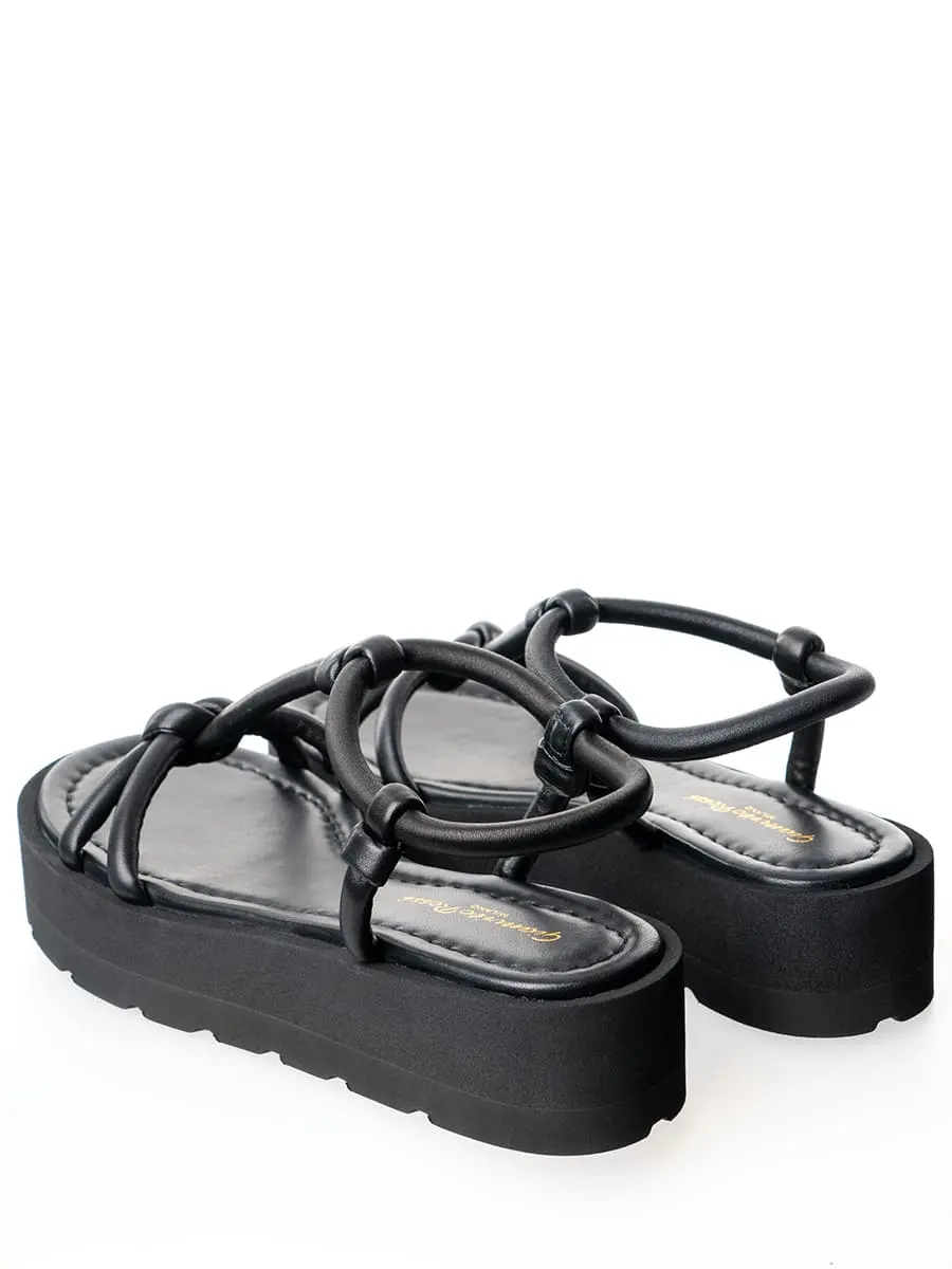 Сандалии кожаные