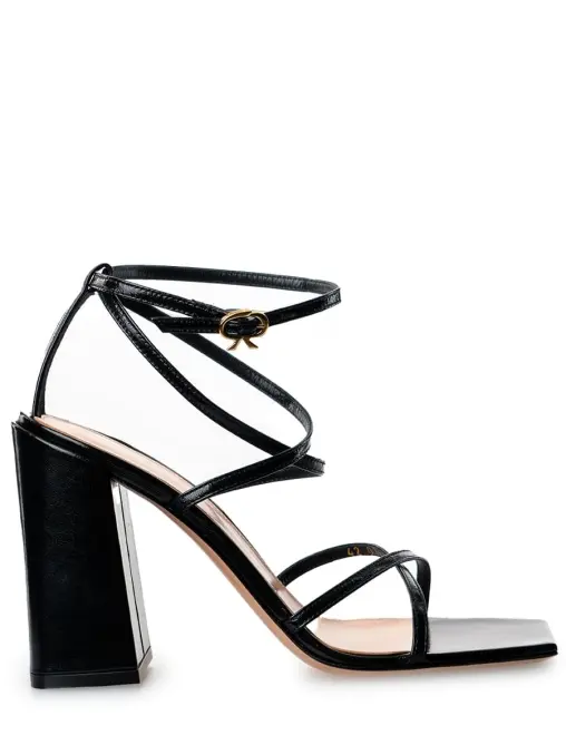 Босоножки кожаные GIANVITO ROSSI