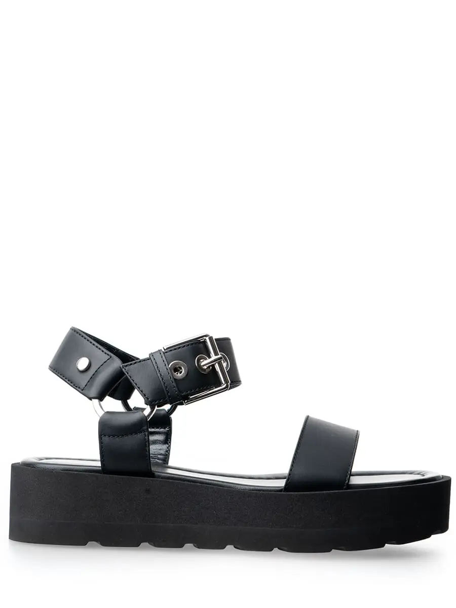 Сандалии кожаные