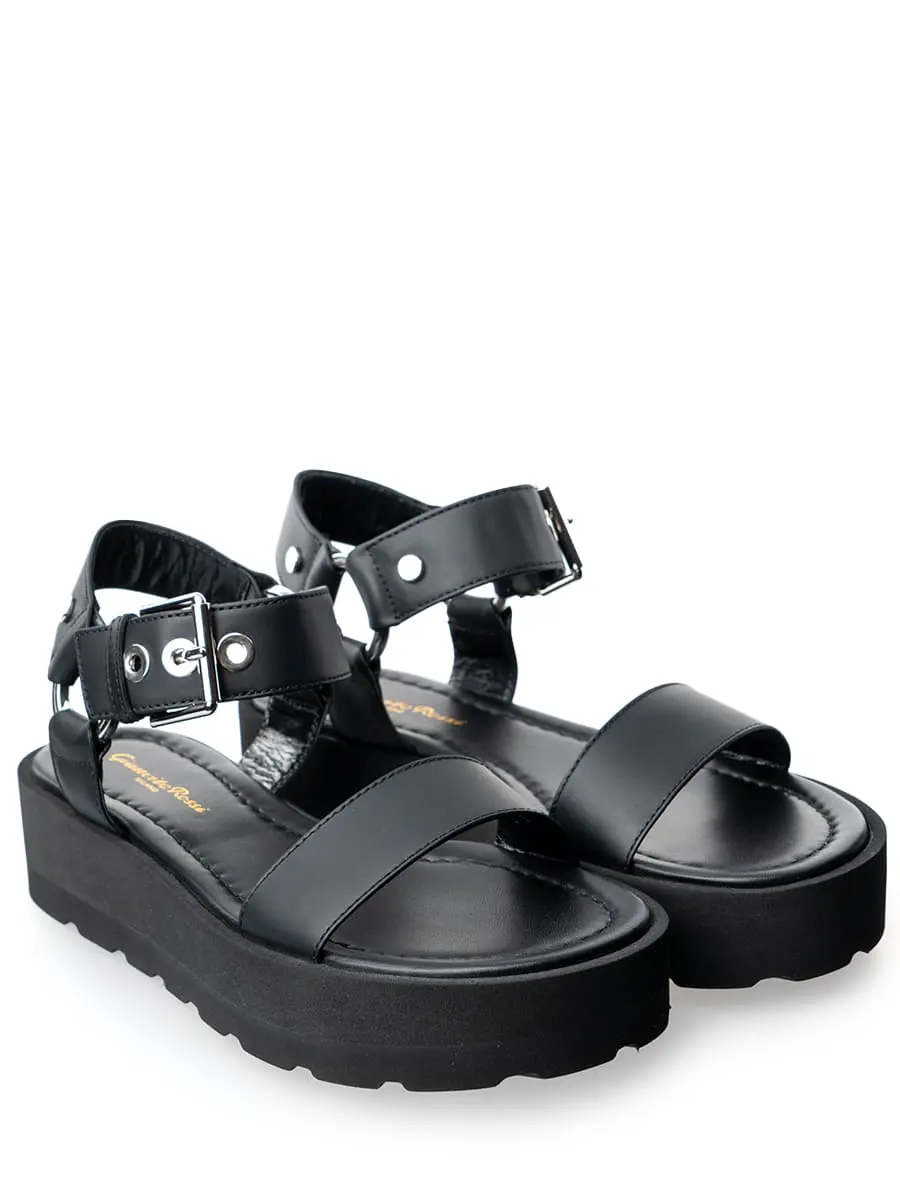 Сандалии кожаные