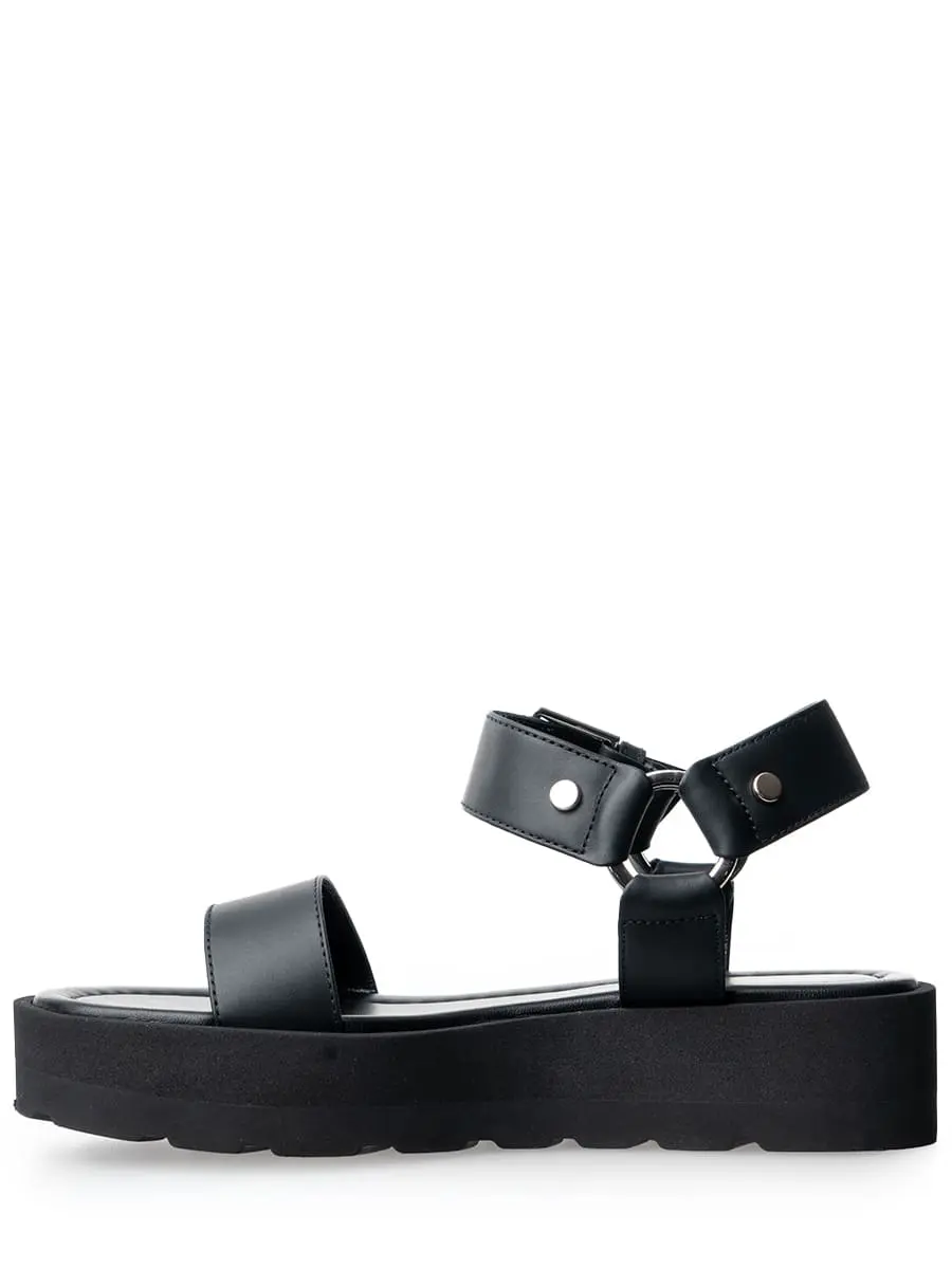 Сандалии кожаные