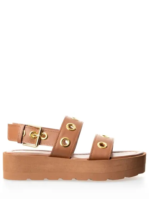 Сандалии кожаные GIANVITO ROSSI