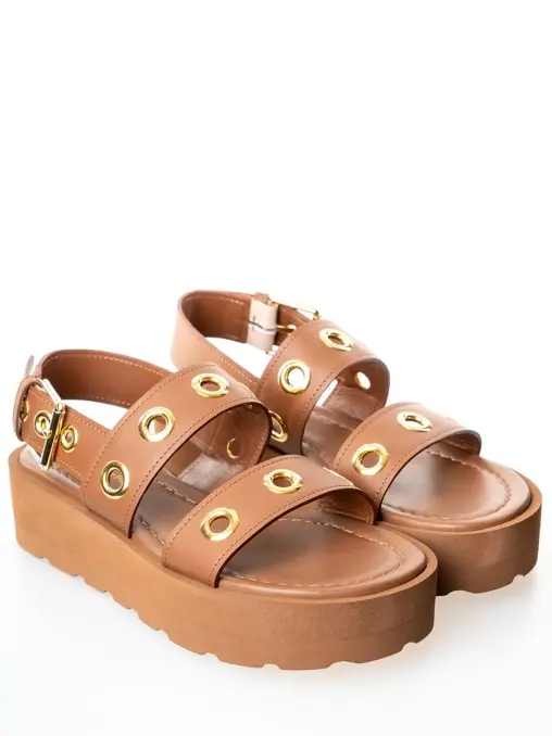 Сандалии кожаные GIANVITO ROSSI