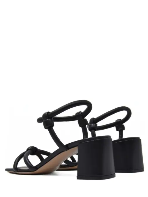 Босоножки кожаные GIANVITO ROSSI
