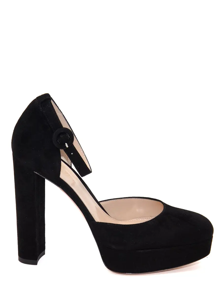 Туфли замшевые