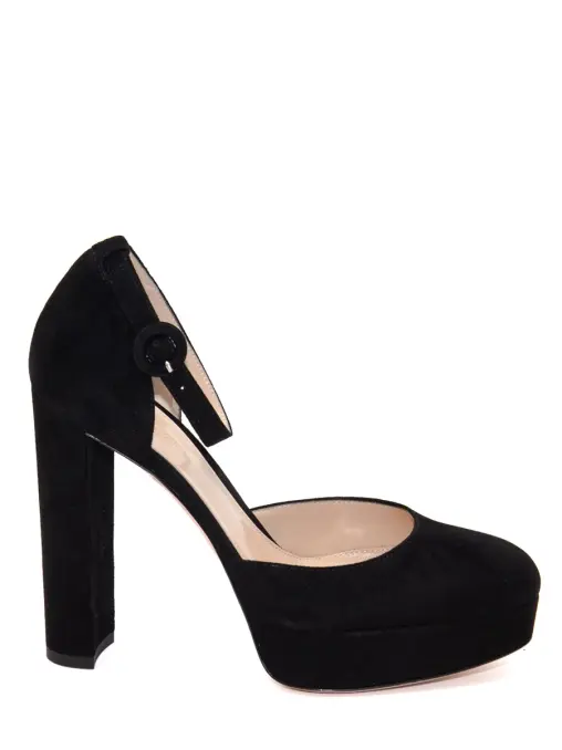 Туфли замшевые GIANVITO ROSSI