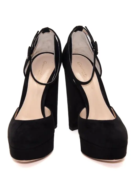 Туфли замшевые GIANVITO ROSSI