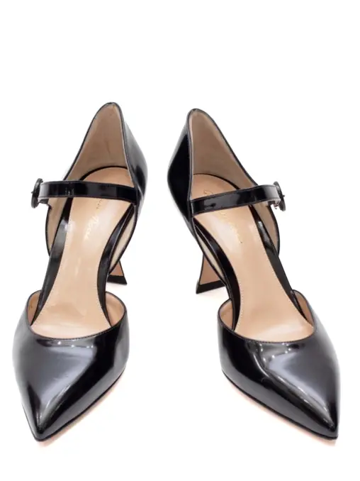 Туфли кожаные GIANVITO ROSSI