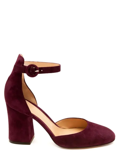 Туфли замшевые GIANVITO ROSSI