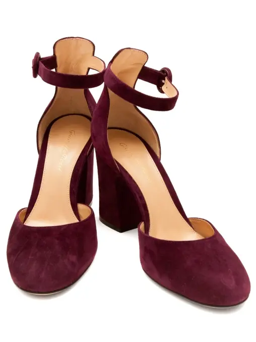 Туфли замшевые GIANVITO ROSSI