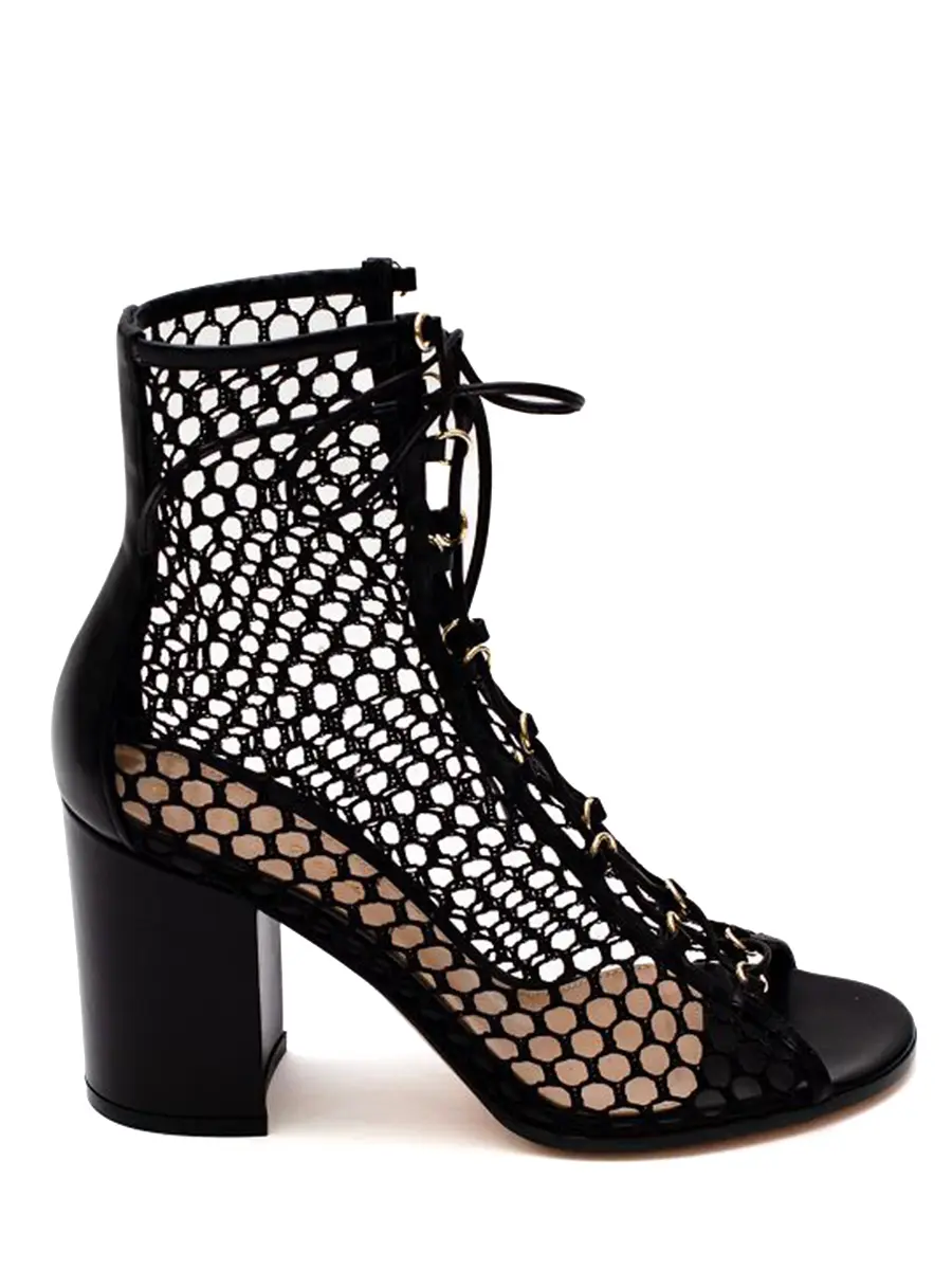 Ботильоны текстильные