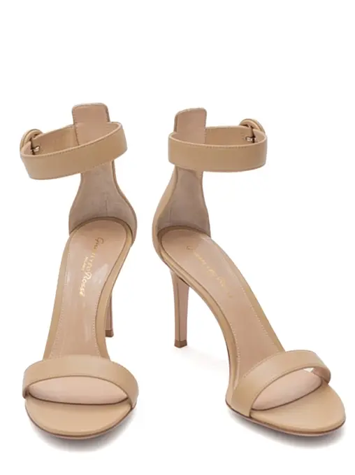 Босоножки кожаные GIANVITO ROSSI