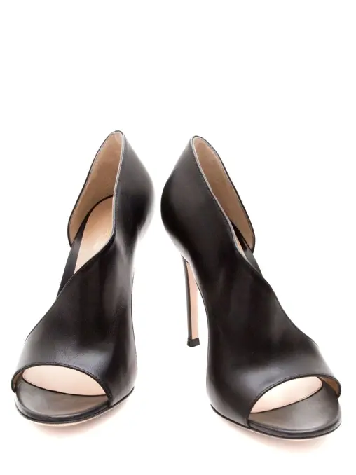 Босоножки кожаные GIANVITO ROSSI