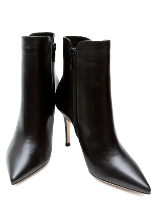 Ботильоны кожаные GIANVITO ROSSI