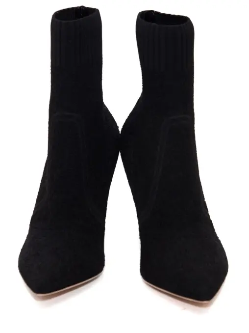 Ботильоны текстильные GIANVITO ROSSI