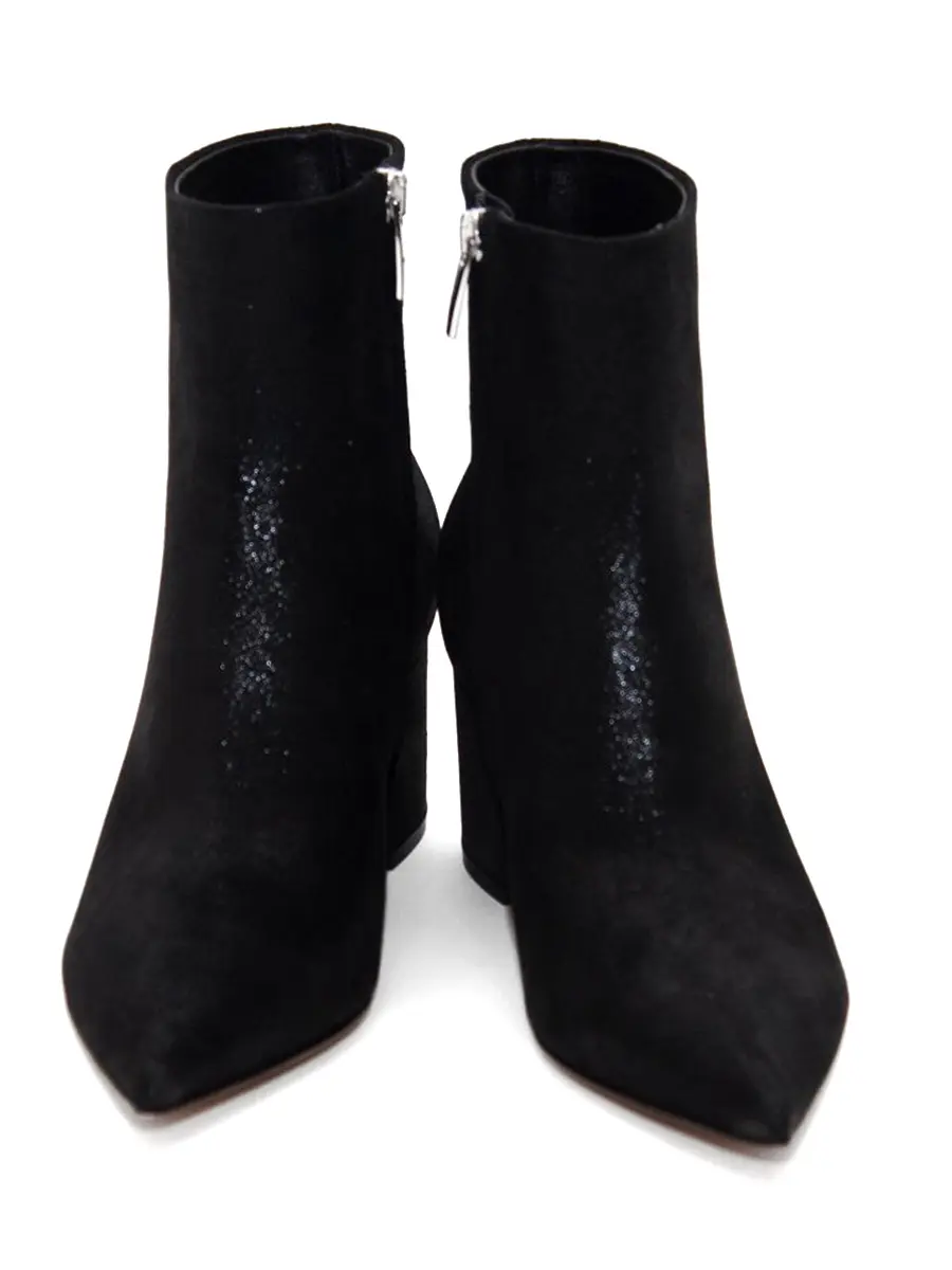 Ботильоны замшевые