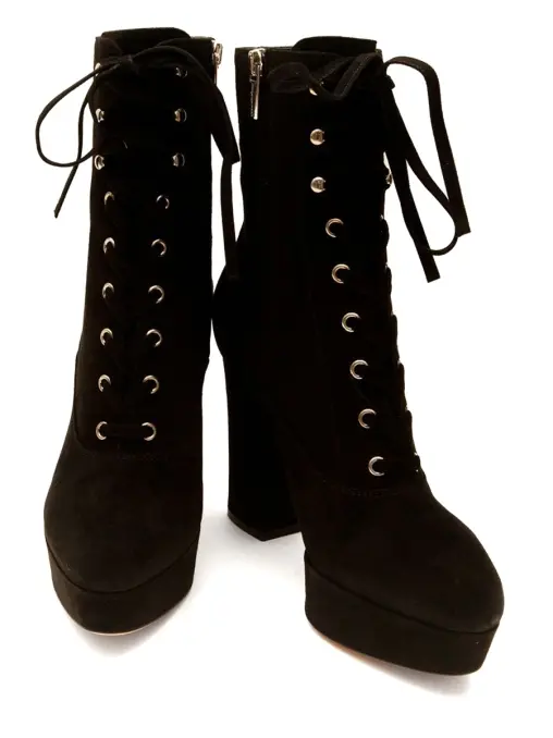 Ботильоны замшевые GIANVITO ROSSI