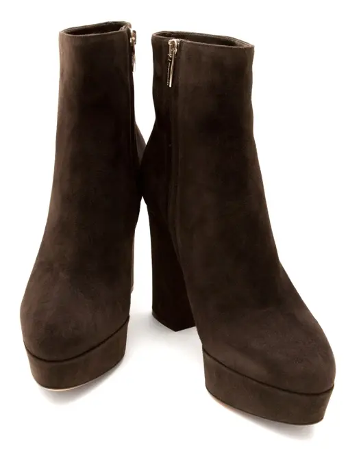 Ботильоны замшевые GIANVITO ROSSI