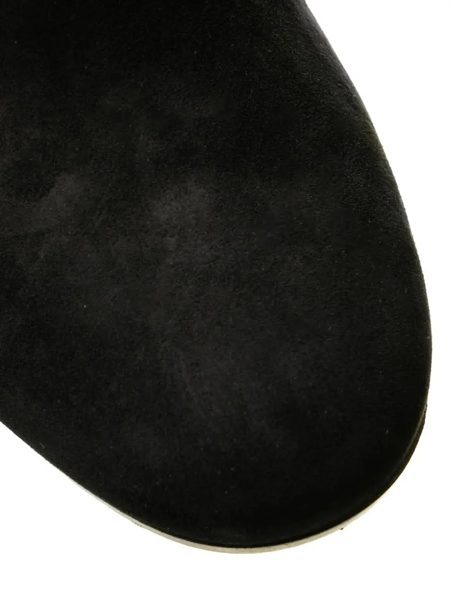 Ботильоны замшевые на меху