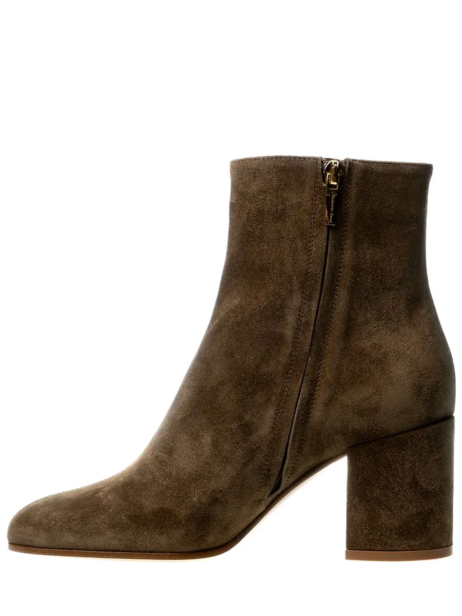 Ботильоны замшевые