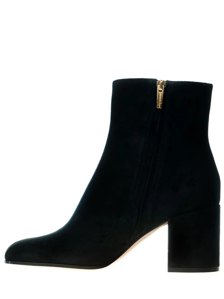 Ботильоны замшевые