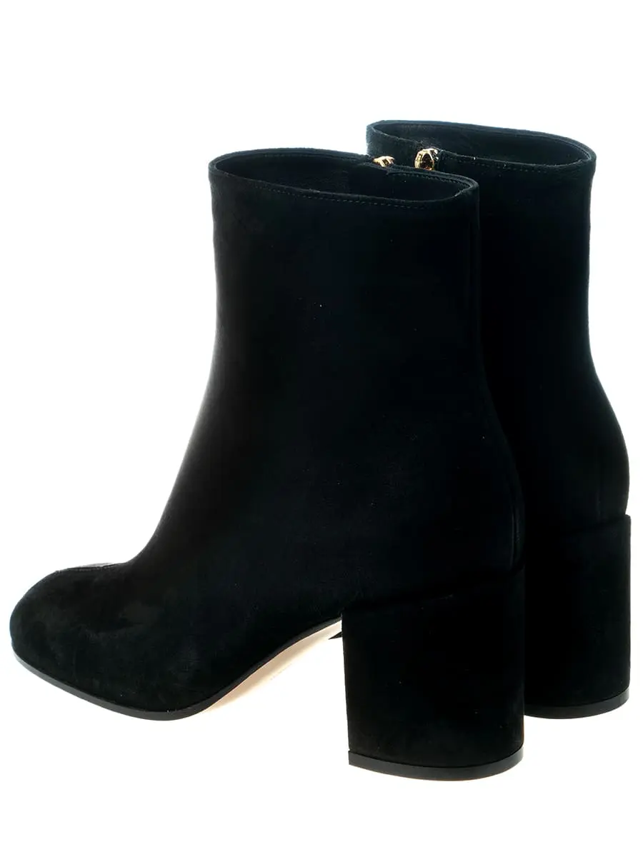 Ботильоны замшевые