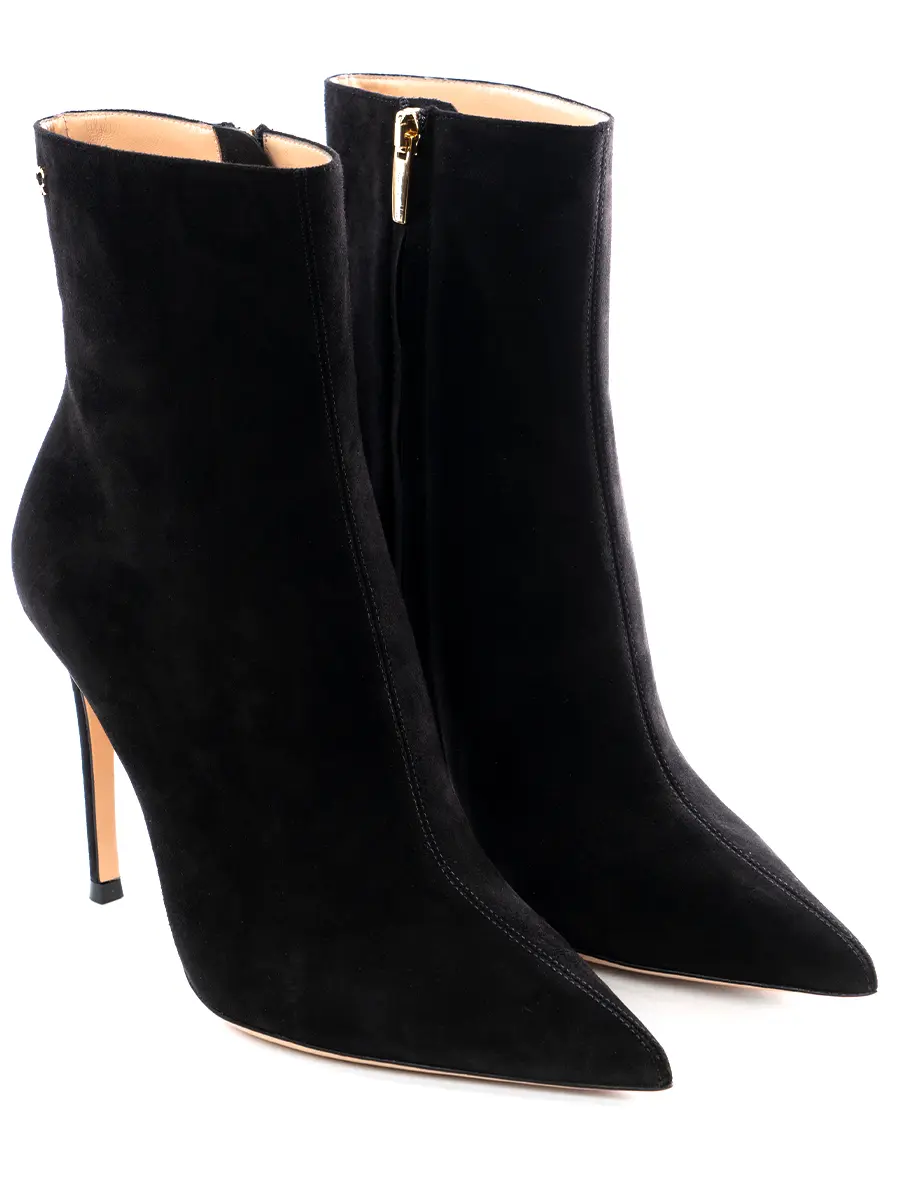 Ботильоны замшевые