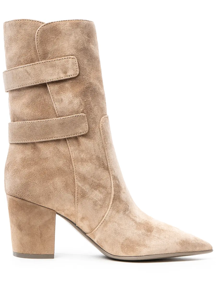 Ботильоны замшевые