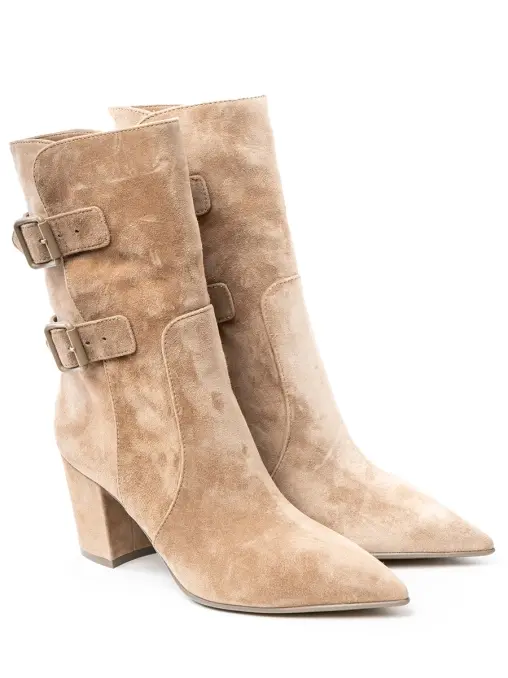 Ботильоны замшевые GIANVITO ROSSI