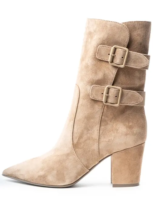 Ботильоны замшевые GIANVITO ROSSI