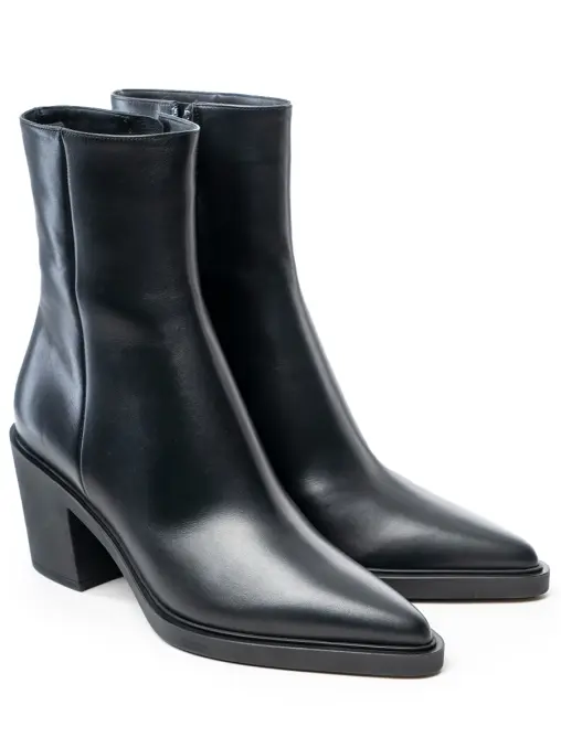 Ботильоны кожаные GIANVITO ROSSI