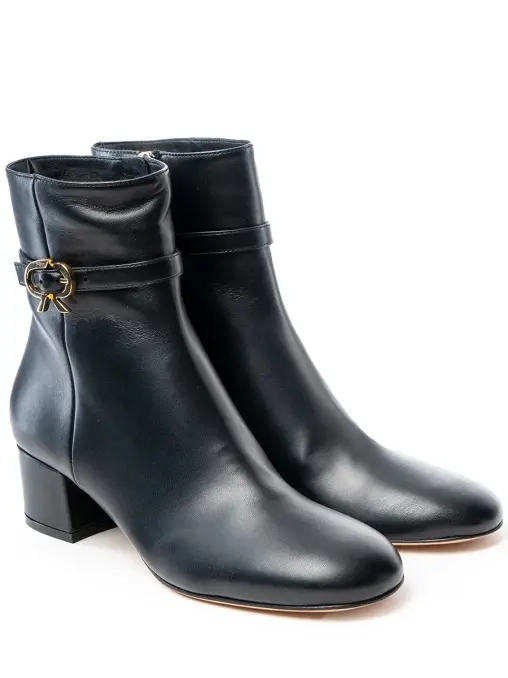 Ботильоны кожаные GIANVITO ROSSI