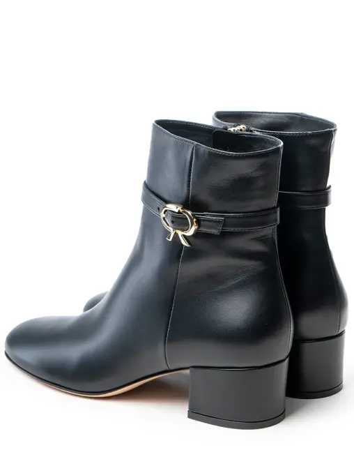Ботильоны кожаные GIANVITO ROSSI