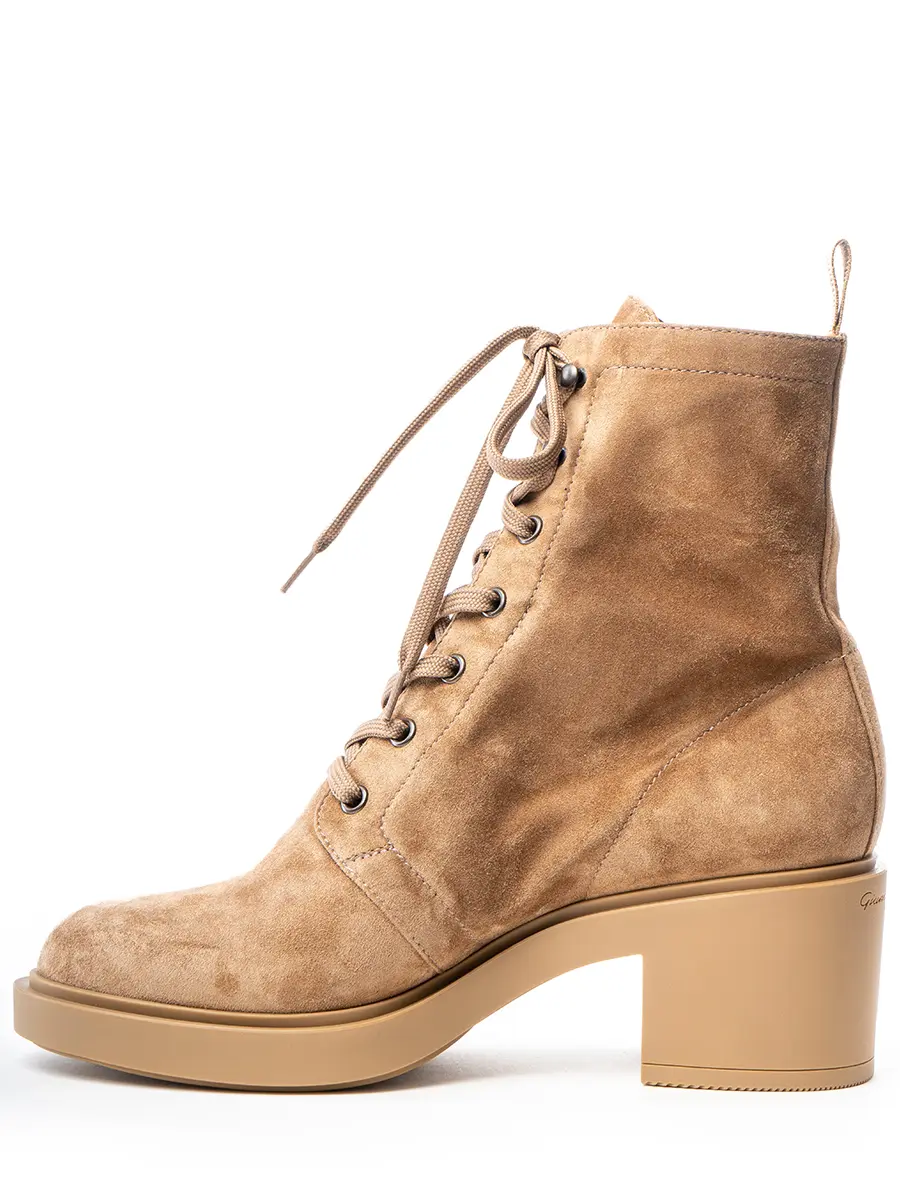 Ботильоны замшевые