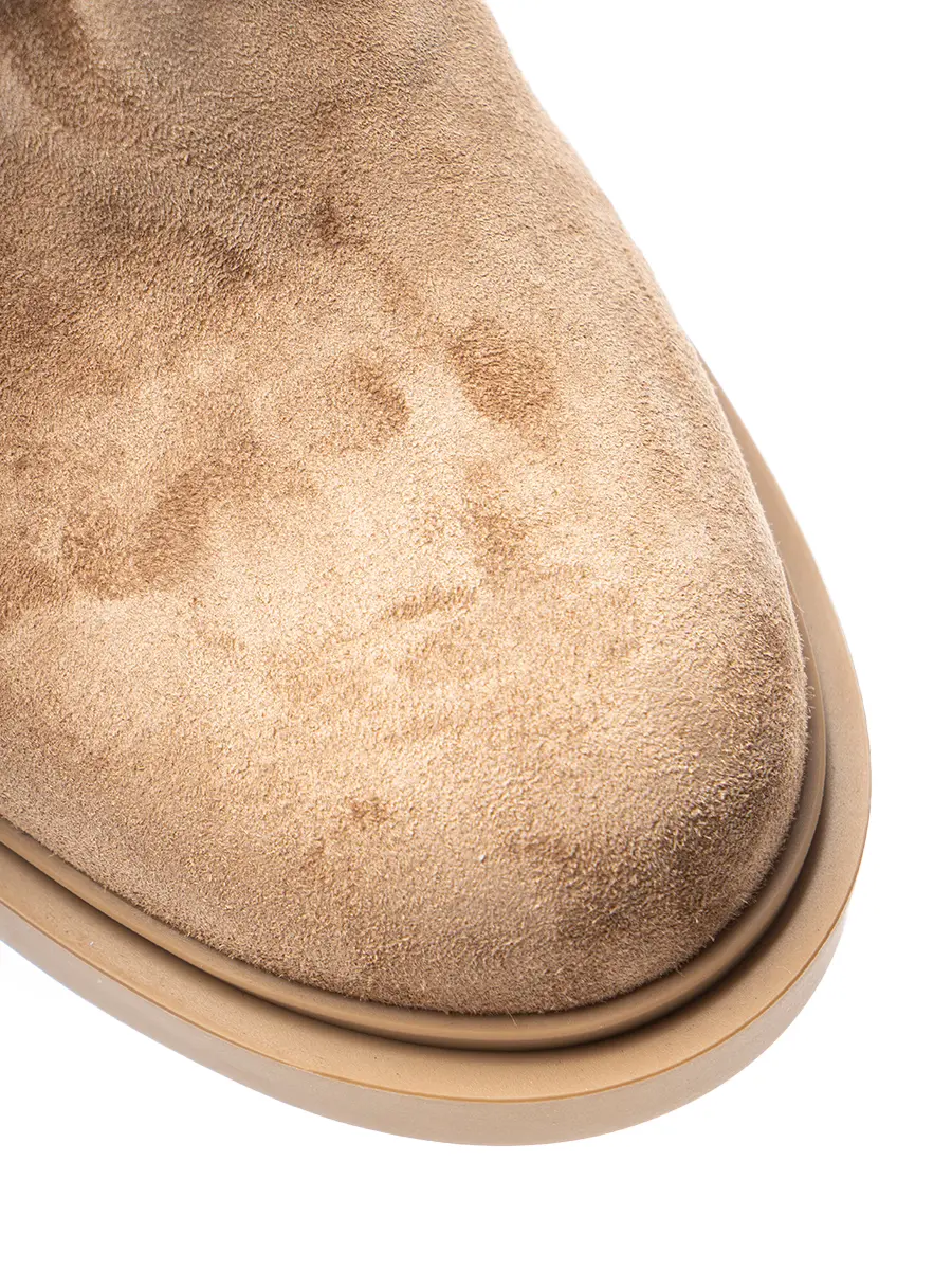 Ботильоны замшевые