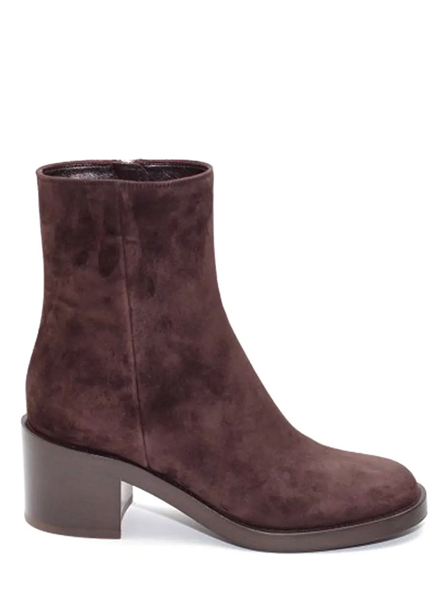 Ботильоны замшевые