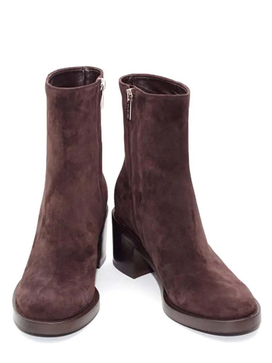 Ботильоны замшевые