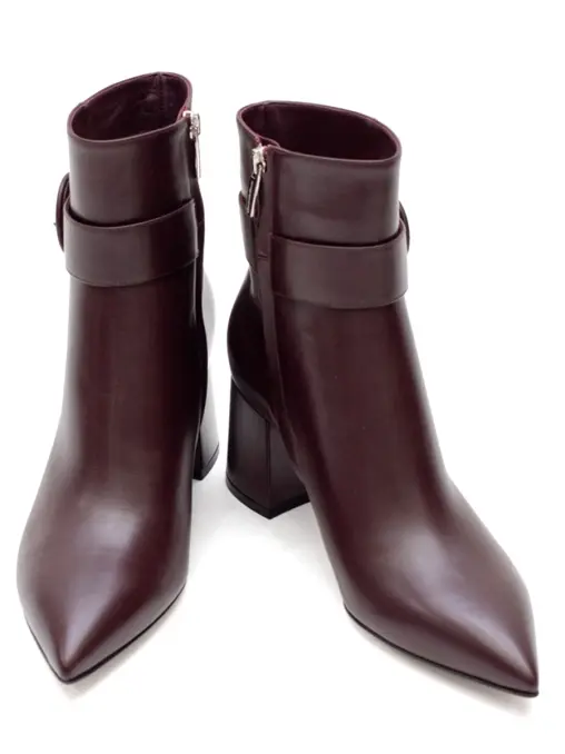 Ботильоны кожаные GIANVITO ROSSI