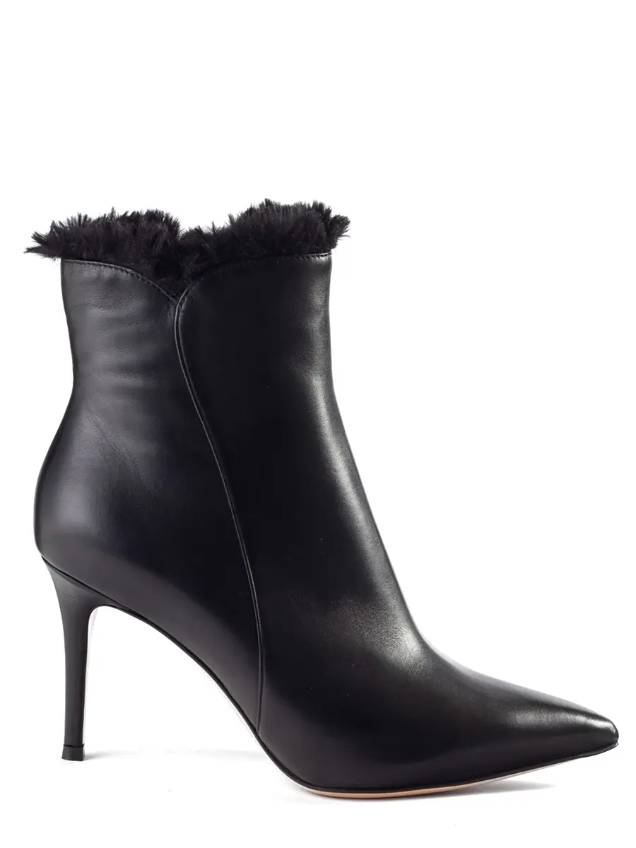 Ботильоны кожаные