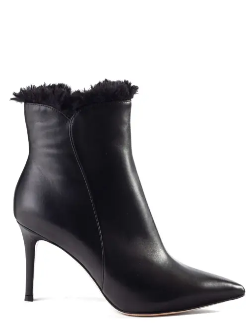 Ботильоны кожаные GIANVITO ROSSI