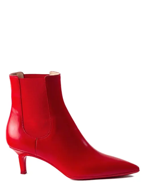 Ботильоны кожаные GIANVITO ROSSI