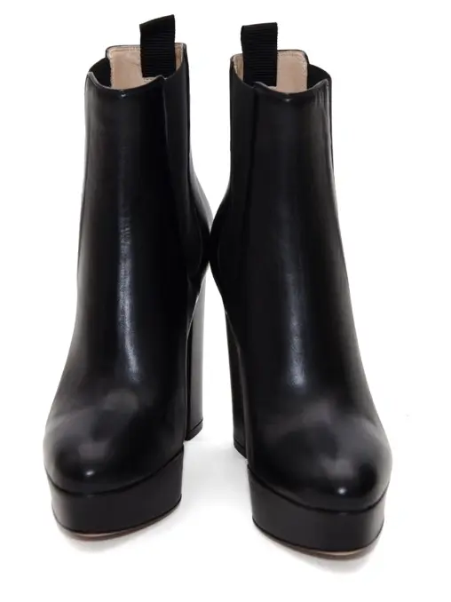 Ботильоны кожаные GIANVITO ROSSI