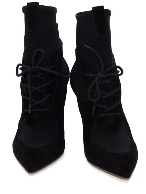 Ботильоны комбинированные GIANVITO ROSSI